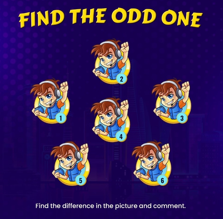 Gameroom Find The Odd One